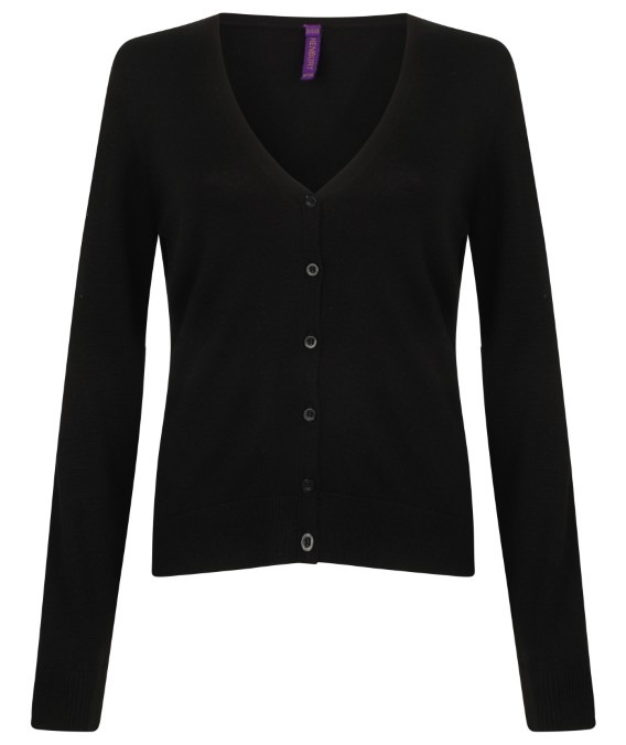 Women&#39;s v-neck cardigan
