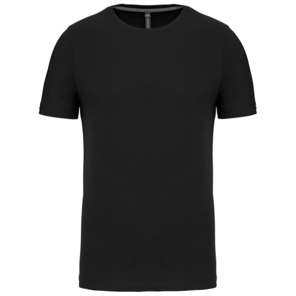Short-sleeved crew neck T-shirt