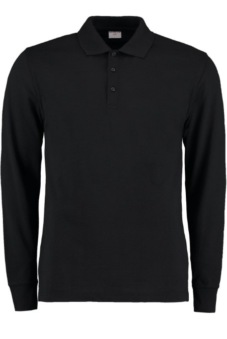 Piqu? polo long-sleeved (classic fit)