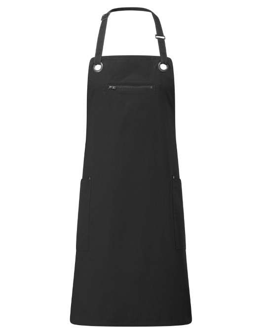 ?Barley? Contrast Stitch Bib Apron