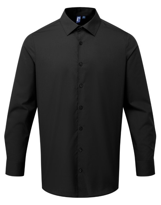 Long sleeve ?Recyclight? poplin shirt