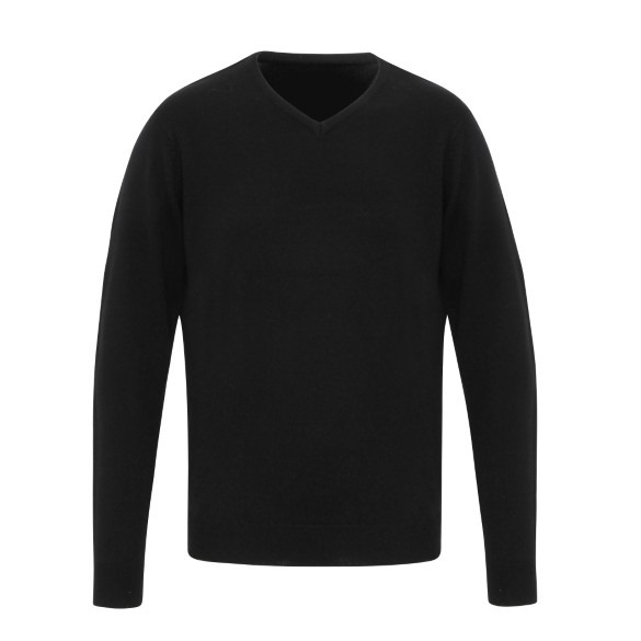 'Essential' acrylic v-neck sweater
