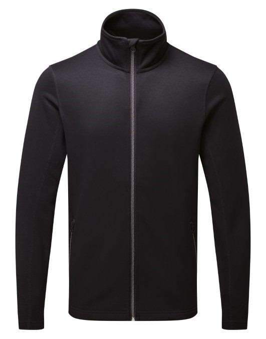 Men&#39;s spun dyed sustainable zip-through sweatshirt