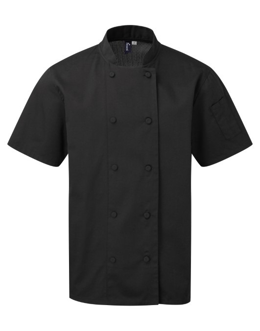 Chefs Coolchecker? short sleeve jacket