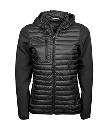 Women?s hooded crossover jacket (9629)