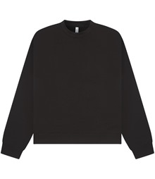 Casual Premium Combed 330 Boxy Oversized Extended Neck Sweatshirt