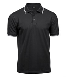 Luxury stripe stretch polo (1407)