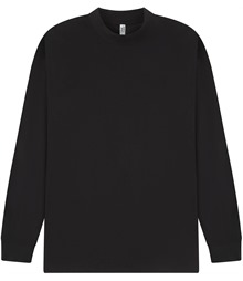 Casual Ringspun Combed 180 Oversize Extended Neck Long Sleeve T