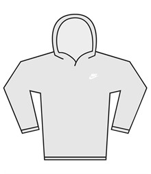 Nike Club knit hoodie