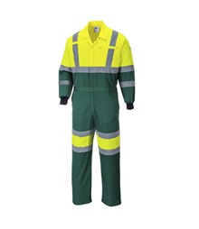 Hi-Vis X Back Contrast Coverall