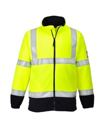 Modaflame Fleece Hi-Vis Contrast FR Jacket