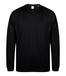 Unisex drop shoulder slogan top