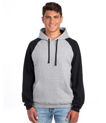 Jerzees NuBlend Colour Block Raglan Hood 275gsm