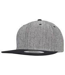 Melange solid snapback (6089MS)