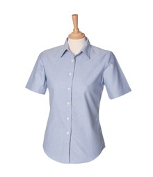 Women's short sleeve classic Oxford shirt