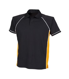 Piped performance polo