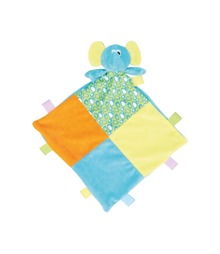 Baby multi-coloured comforter