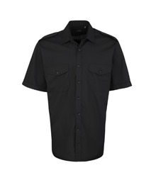 Short sleeve pilot shirt
