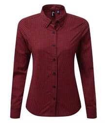 Women's Maxton check long sleeve shirt