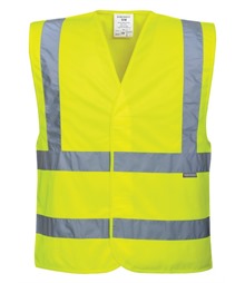 Hi-vis two-band-and-brace vest (C470)
