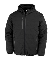 Recycled compass padded winter jacket