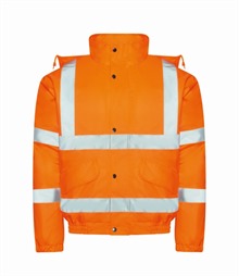 High visibility bomber jacket