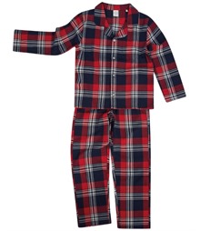 Kids tartan lounge set