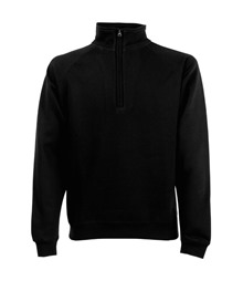 Classic 80/20 zip neck sweatshirt