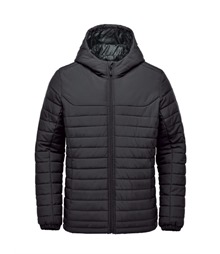 Nautilus quilted hooded jacket