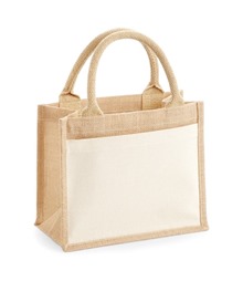 Cotton pocket jute gift bag