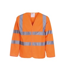 Hi-vis long sleeve waistcoat (HVJ200)