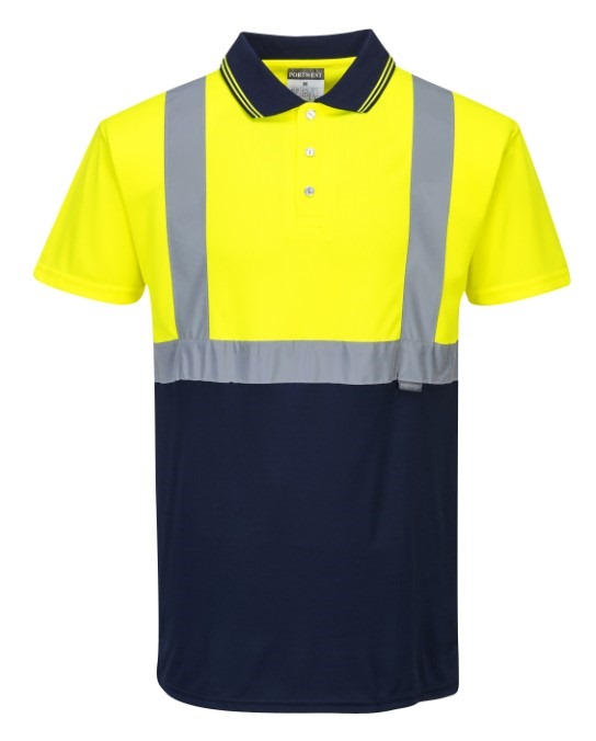 Two-tone polo (S479)