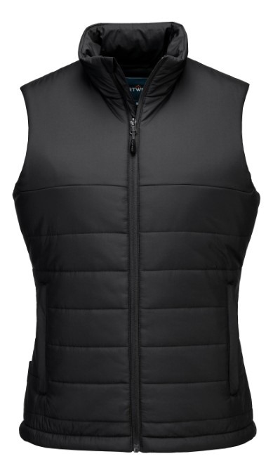 Women?s professional insulated baffle gilet (S607)