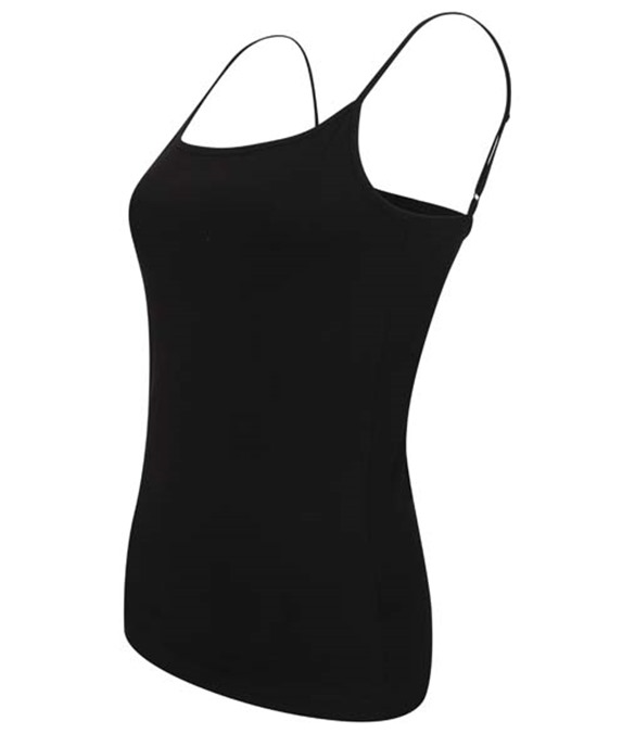 Women's feel-good stretch spaghetti vest