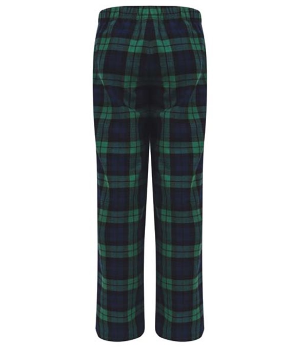 Kids tartan lounge pants