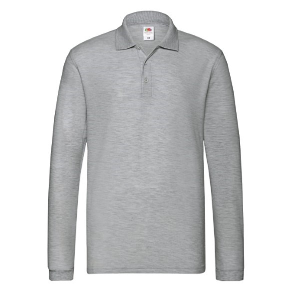 Premium long sleeve polo