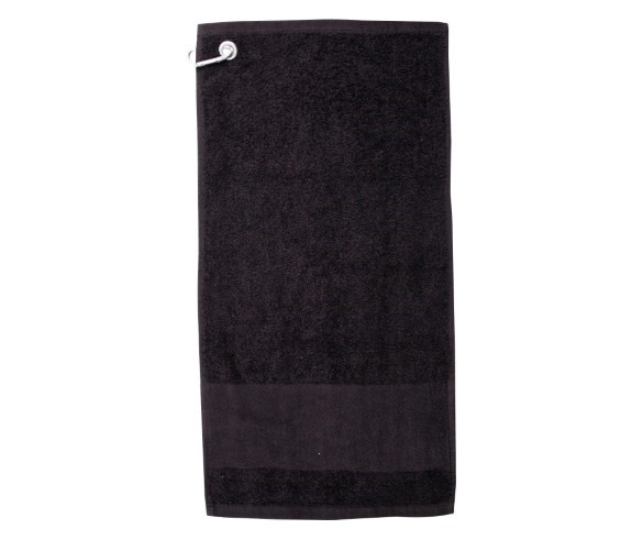 Printable border golf towel