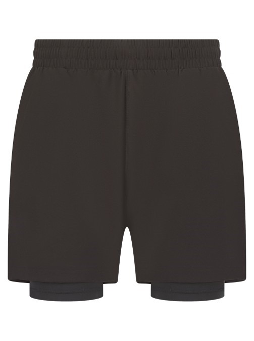Double-layer sports shorts