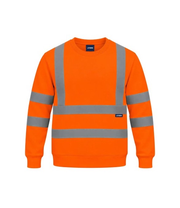 Hi Vis Crew Neck Sweatshirt