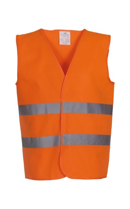 Hi-vis 2-band waistcoat (HVW102)